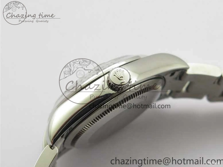 278271 Datejust Maker Edition Best SS Oyster BP 31mm Bracelet Black on Crystal Dial 1223